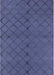 Machine Washable Industrial Modern Slate Blue Rug, wshurb2859