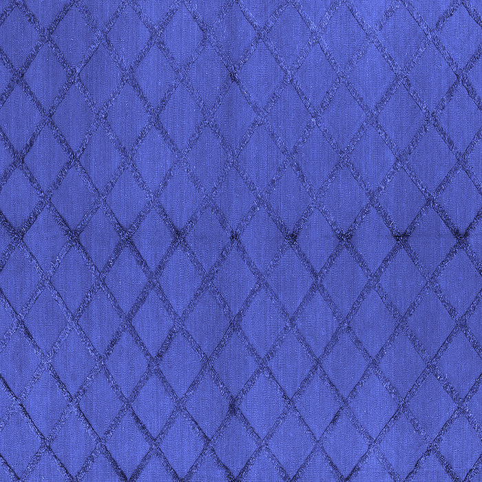 Square Trellis Blue Modern Rug, wshurb2859blu