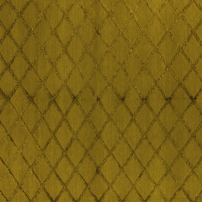 Square Trellis Yellow Modern Rug, wshurb2859yw