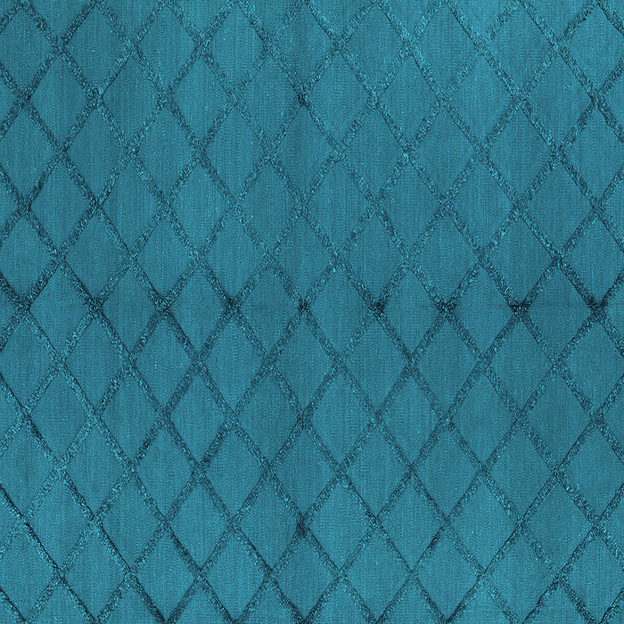 Square Trellis Turquoise Modern Rug, urb2859turq