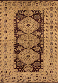 Oriental Brown Traditional Rug, urb2860brn