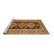 Sideview of Machine Washable Oriental Brown Traditional Rug, wshurb2860brn