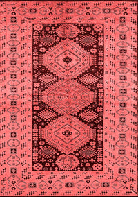 Oriental Red Traditional Rug, urb2860red