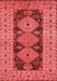 Oriental Red Traditional Area Rugs