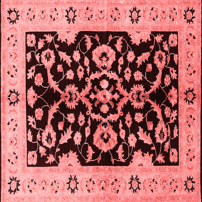 Oriental Red Traditional Rug, urb2861red