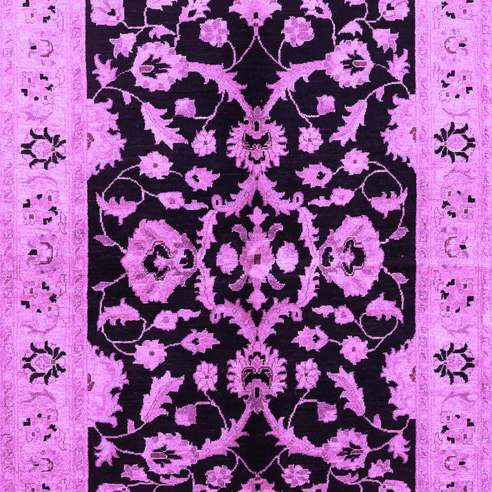 Oriental Purple Traditional Rug, urb2861pur