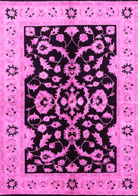 Oriental Pink Traditional Rug, urb2861pnk