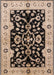 Mid-Century Modern Bakers Brown Oriental Rug, urb2861