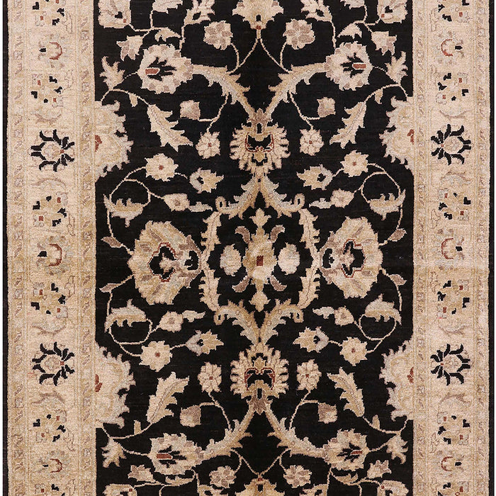 Mid-Century Modern Bakers Brown Oriental Rug, urb2861