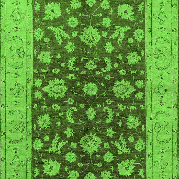 Oriental Green Industrial Rug, urb2862grn
