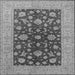 Square Oriental Gray Industrial Rug, urb2862gry