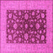 Square Oriental Pink Industrial Rug, urb2862pnk