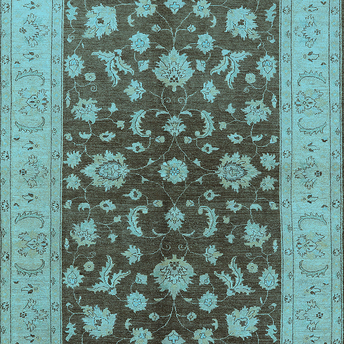 Oriental Light Blue Industrial Rug, urb2862lblu