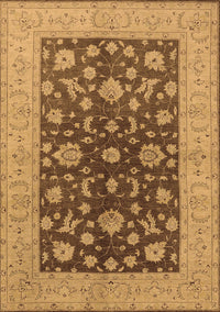 Oriental Brown Industrial Rug, urb2862brn