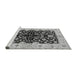 Sideview of Machine Washable Oriental Gray Industrial Rug, wshurb2863gry