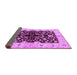 Sideview of Oriental Purple Industrial Rug, urb2863pur