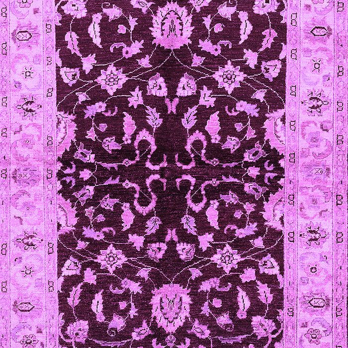 Machine Washable Oriental Purple Industrial Area Rugs, wshurb2863pur