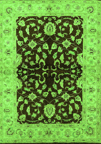 Oriental Green Industrial Rug, urb2863grn