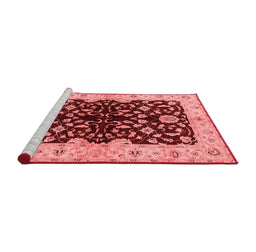 Industrial Red Washable Rugs