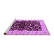 Sideview of Machine Washable Oriental Purple Industrial Area Rugs, wshurb2863pur