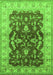 Oriental Green Industrial Rug, urb2864grn