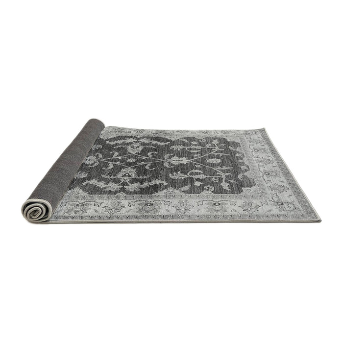 Sideview of Oriental Gray Industrial Rug, urb2864gry