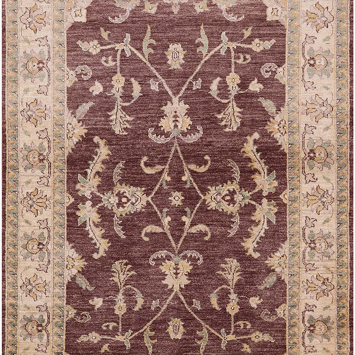 Machine Washable Industrial Modern Chestnut Brown Rug, wshurb2864