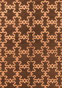 Oriental Orange Industrial Rug, urb2865org