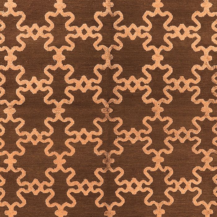 Oriental Orange Industrial Rug, urb2865org