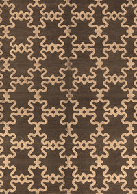 Oriental Brown Industrial Rug, urb2865brn