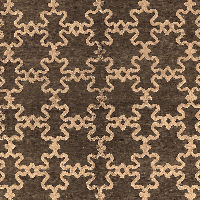 Oriental Brown Industrial Rug, urb2865brn