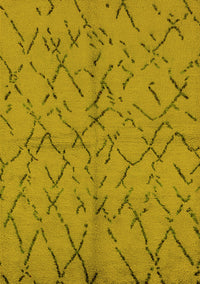 Oriental Yellow Industrial Rug, urb2866yw