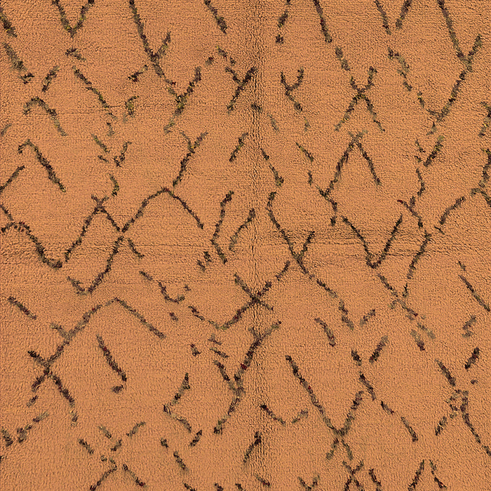 Oriental Orange Industrial Rug, urb2866org