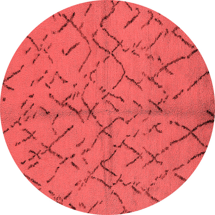 Machine Washable Oriental Red Industrial Rug, wshurb2866red