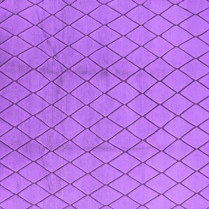 Square Machine Washable Oriental Purple Industrial Area Rugs, wshurb2867pur