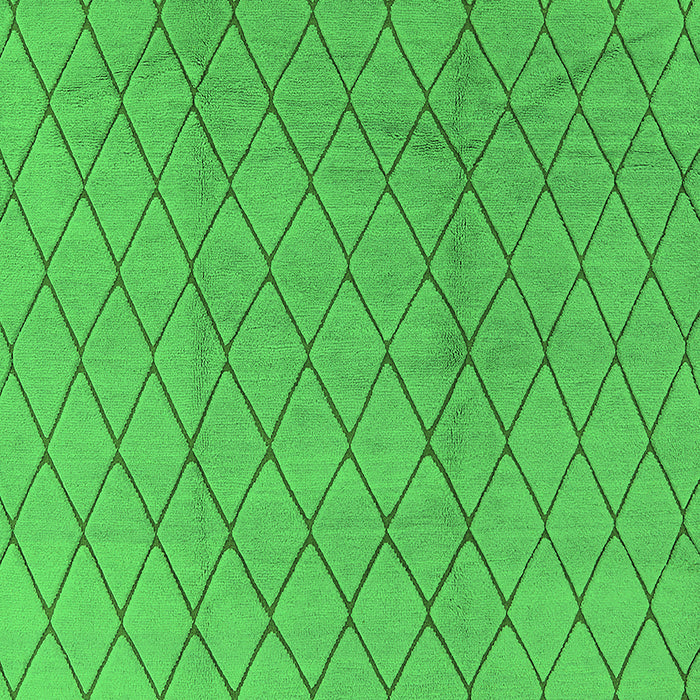 Oriental Green Industrial Rug, urb2867grn