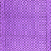 Square Machine Washable Oriental Purple Industrial Area Rugs, wshurb2868pur