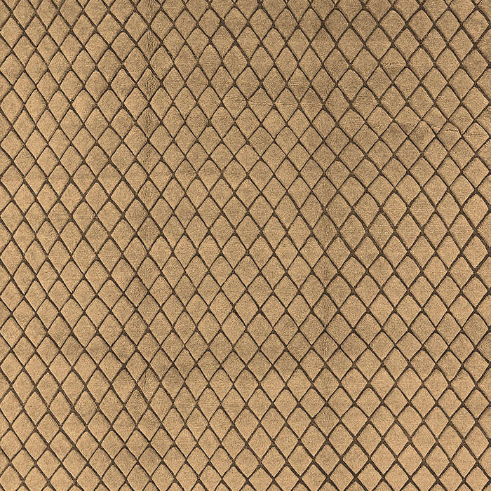 Machine Washable Oriental Brown Industrial Rug, wshurb2868brn