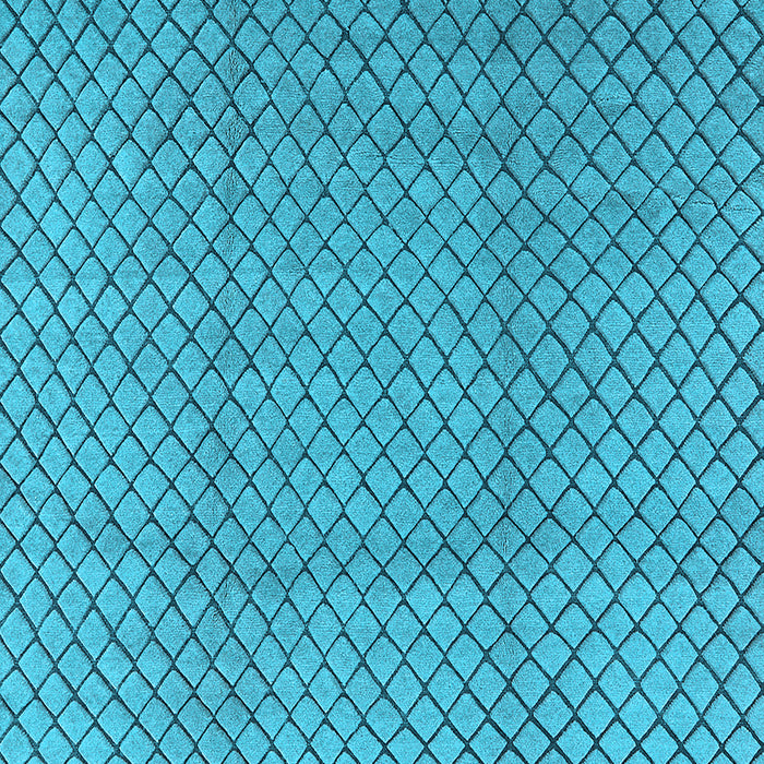 Machine Washable Oriental Light Blue Industrial Rug, wshurb2868lblu