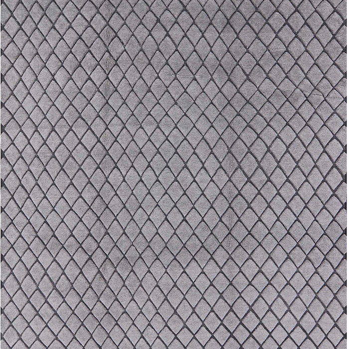 Mid-Century Modern Gray Oriental Rug, urb2868