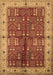 Oriental Brown Industrial Rug, urb2869brn