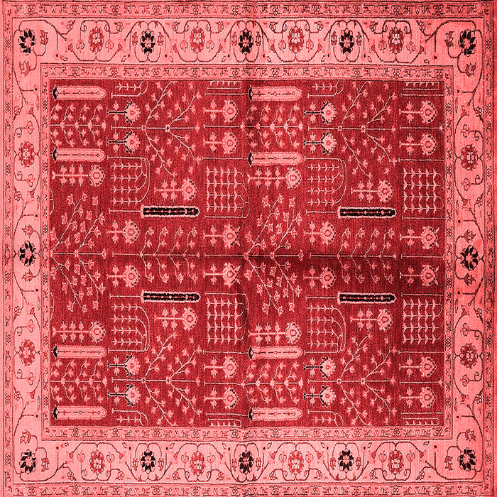 Oriental Red Industrial Rug, urb2869red