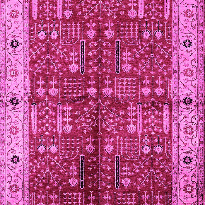 Oriental Pink Industrial Rug, urb2869pnk