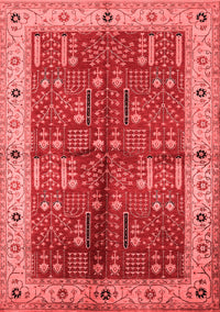 Oriental Red Industrial Rug, urb2869red