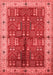 Oriental Red Industrial Area Rugs