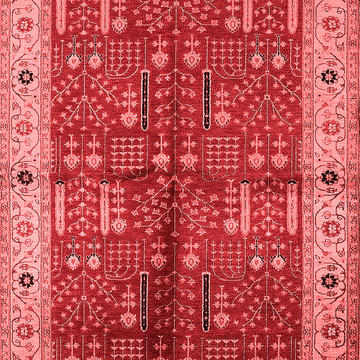 Oriental Red Industrial Area Rugs