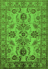 Oriental Green Industrial Rug, urb2870grn