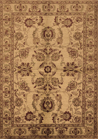 Oriental Brown Industrial Rug, urb2870brn