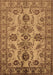 Oriental Brown Industrial Rug, urb2870brn