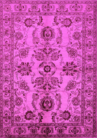 Oriental Pink Industrial Rug, urb2870pnk